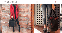 Desktop Screenshot of leanelle.com